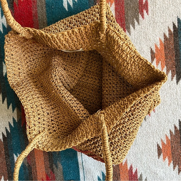 Aloha Raffia Woven Tote / Beach Bag. O’Neill. - Picture 3 of 8